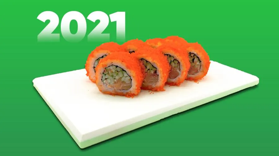 Калифорния с лососем. НАМЕДНИ