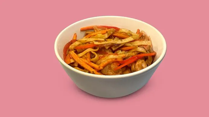 Удон с курицей