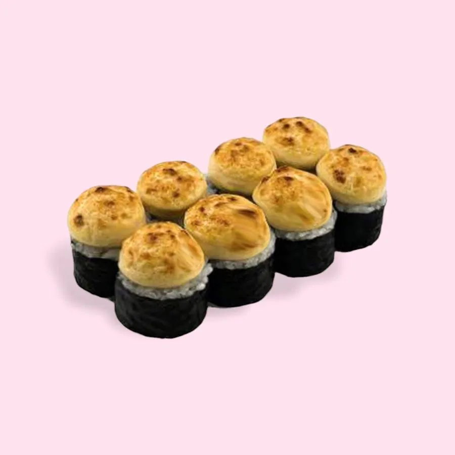 Яки маки под Чесночно-Сырным соусом и c начинкой на выбор
