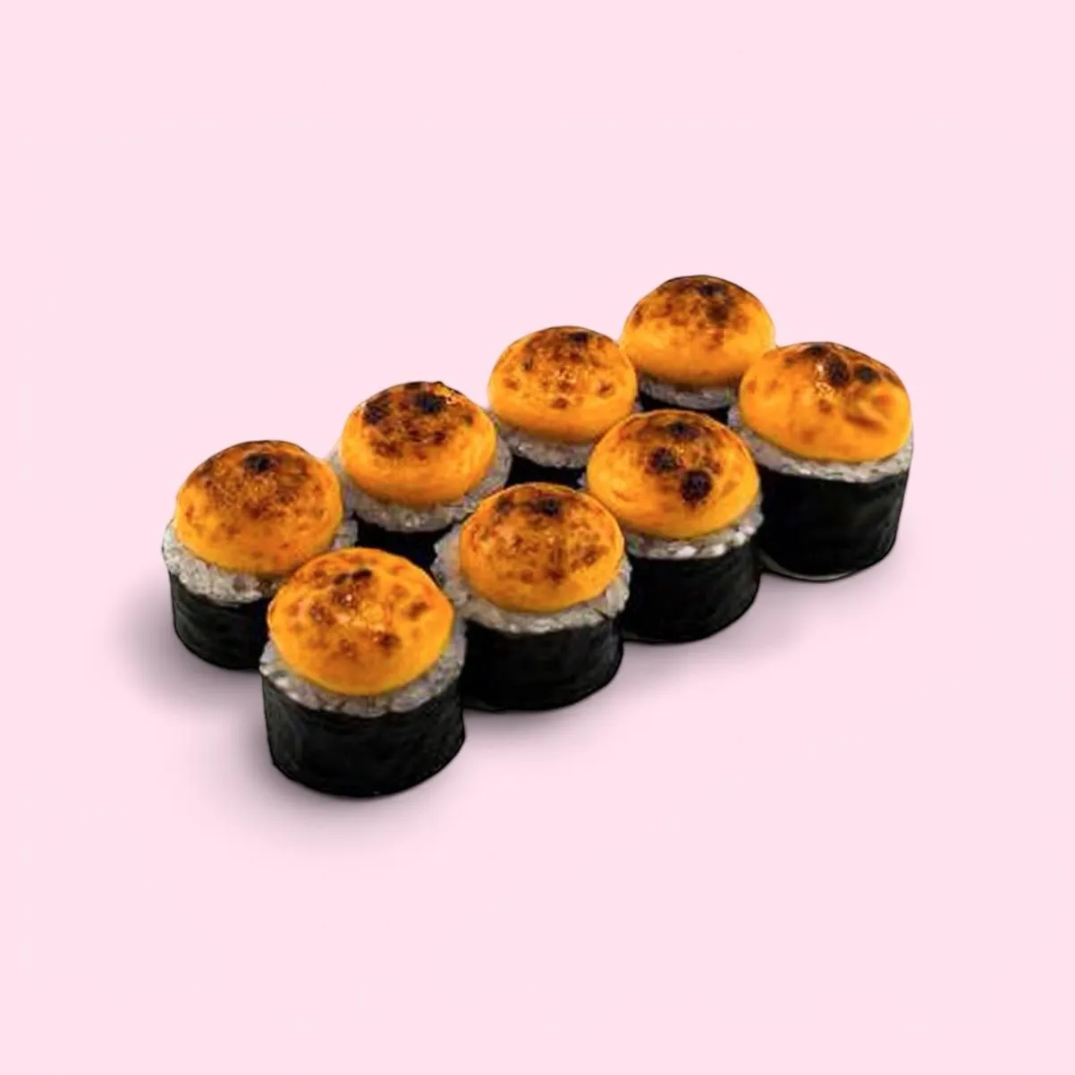 Яки маки под спайси-соусом и c начинкой на выбор