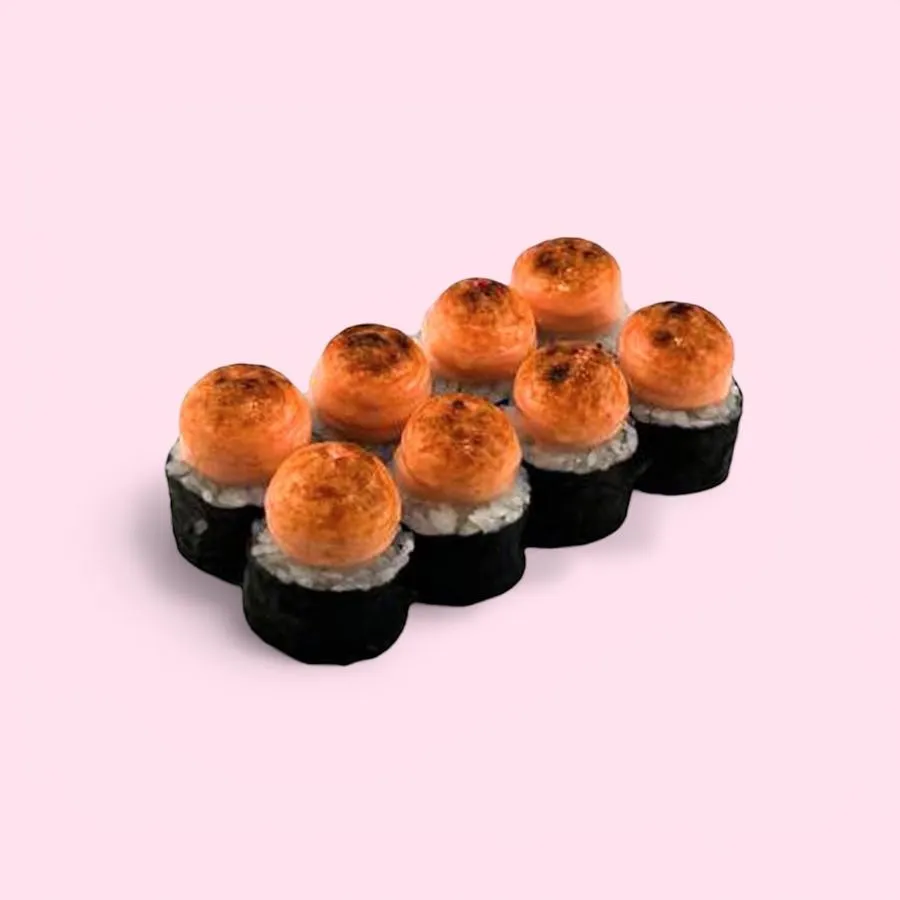 Яки маки под фирменным соусом и c начинкой на выбор